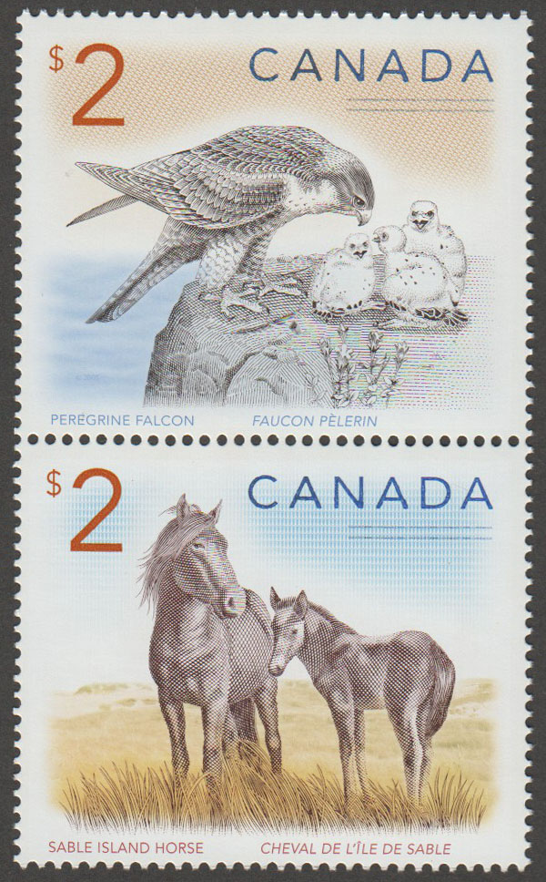 Canada Scott 1692a MNH (Vert Pair) - Click Image to Close